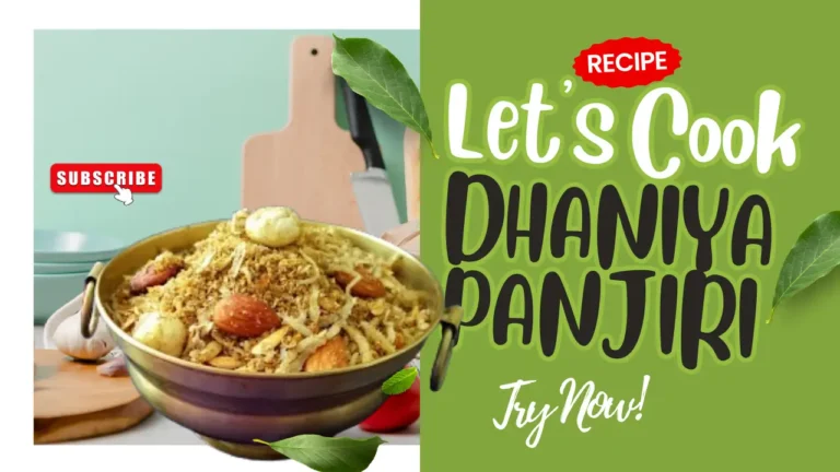 Dhaniya Panjiri